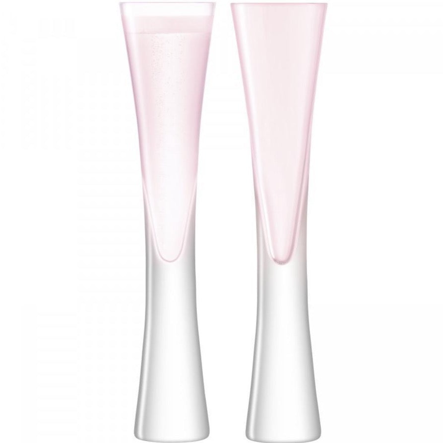 Moya Blush Champagne Flutes